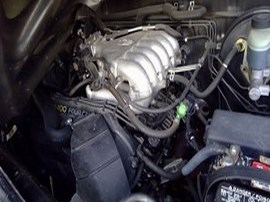 2003 TOYOTA TUNDRA BLACK, SR5, EXTD CAB, 3.4L, AT, 2WD.  Z24905